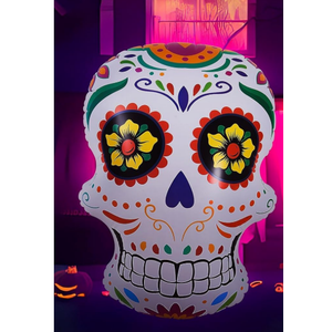 Kasyat 5.2 Ft Inflatable Day of the dead, Outdoor Indoor Decor ( Style 2 )
