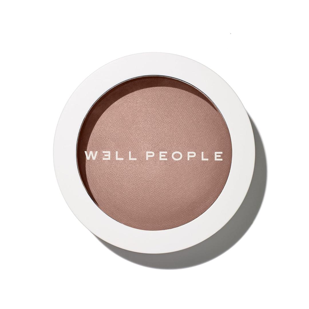 Well People Superpowder Bronzing Powder, Hydrating Baked Bronzing Powder For A Natural Glow, Semi-matte Finish, Vegan & Cruelty-free, Golden Hour