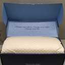 DreamyBlue Signature Pillow w/Adjustable Loft  Shredded Memory Foam Fill  Neutral Alignment for Side, Back, and Stomach Sleepers  Washable Bamboo Rayon Cover  CertiPUR-US Certified Foam (Queen) (Queen (Pack of 1))