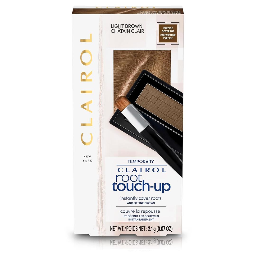 Clairol Root Touch-Up Temporary Concealing Powder, Light Brown Hair Color, Pack of 1 (0.07 Ounce (Pack of 1))