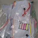 JARLINK A4 Letter Size 24 Pack 10 Colors Zipper Mesh Document Pouch, Mesh Bags for Board Games & Puzzles, Waterproof Document Zipper Pouches for Office School Supplies, Toys, Cosmetics Travel Storage