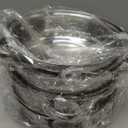 4 Piece Stainless Steel Steamer Pot Set with Glass Lid and handle,for Steamer Cooking,Casserole,Saucepan (4 layer)