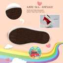 Toddler Boys and Girls Low Top Canvas Adjustable Strap Sneakers (6.5 Narrow Toddler, Red)