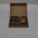 Wooden Storage Lids for Ball/Mason/Kerr Jars, Food Grade Material, Reusable canning lids with Silicone Seal, 100% Fit & Airtight for Jars (12PCS-Regular)