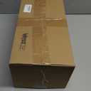 Weysat 4Pcs Large 8" Fillable Christmas Ornaments, Jumbo Matte, Shiny & Glitter Hanging Ornaments for Outdoor Xmas Tree Decoration, Lawn Yard Holiday Party Decor (Black)