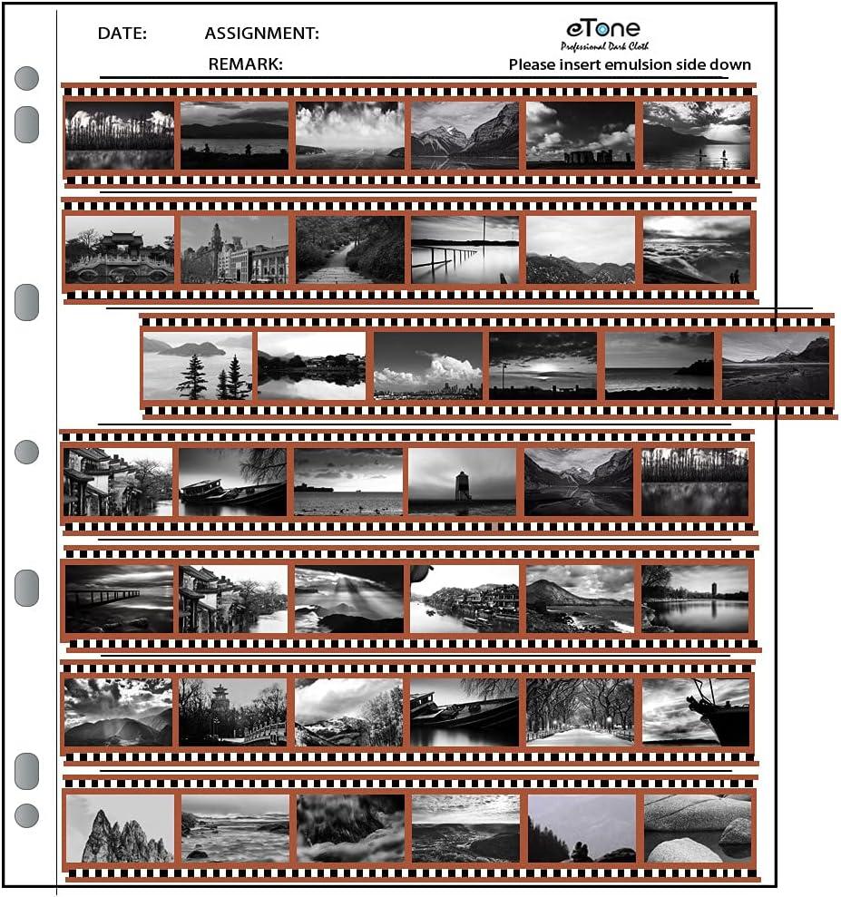 50x eTone Archival Storage Sheets 135 35mm Negative Page Preservers (50X135)