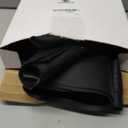 2 Pack 26 Inch Lazy Susan Shelf Liner Silicone Shelf Liner Non Adhesive Circle Kitchen Liners Non Slip Cabinet Liners for Drawer Refrigerator Cupboard Cabinet Organizers (Black)