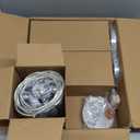 Pendant Lights Kitchen Island Modern Chrome Pendant Light Fixtures, Island Pendant Lights for Kitchen, mini pendant lights Crystal, Adjustable Hanging Lights Fixture for Dinning Room (Chrome 3-Pack)