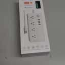 Smart Power Strip, UseeLink WiFi Surge Protector Compatible with Alexa & Google Home, Smart Plug with 4 USB Ports & 4 AC Outlets, Voice and Remote Control & Timer Schedule, 5ft Extension Cord