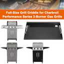 Full-Size Griddle Inserts for Charbroil Performance Convective 3 Burner, Flat Top Griddle for Charbroil Grill 463228622 463732623 463732823 463732923, Replacement Parts for G426-0005-W1
