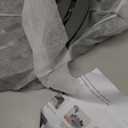 VOLPONE Corner Shower Caddy Suction Cup Shower Shelf Corner No Drilling Bathroom Shower Organizer Storage Rack Adhesive with Towel Bar Hooks (2-Pack, Matte Gray)