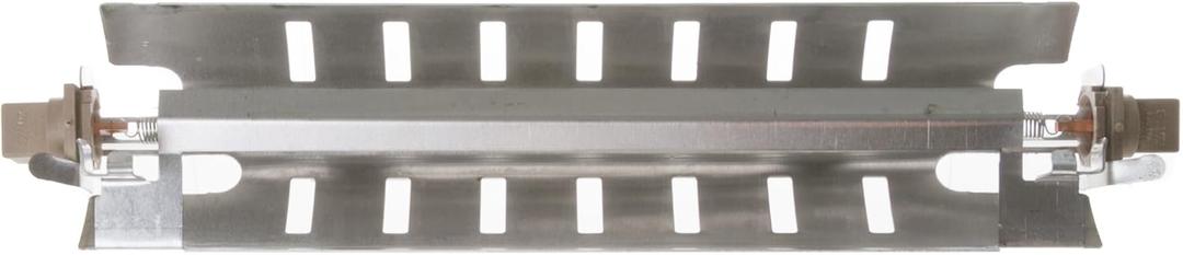 GE WR51X10055 Genuine OEM Defrost Heater and Bracket Assembly for GE Refrigerators, SILVER