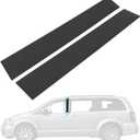2Pack B Pillar Trim Door Molding Set, Fit for 2008-2020 Dodge Grand Caravan