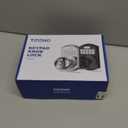 TEEHO TE003 Keyless Entry Keypad Door Lock with Handle, Electronic Digital Smart Locks for Front Door, Smart Door Knob with Code for Bedroom, Auto Lock, Passage Mode, Easy to Install, Matte Black