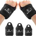ELEAMY Wrist Weights with Thumb Loops Lock for Women & Men,2/3lb*2,Premium Ice Silk Fabric,Comfortable & Tear Resistant for Walking,Running,Fitness and More Set Of 2