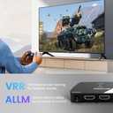 NEWCARE 8K HDMI Switch 3 in 1 Out, HDMI 2.1 Switch with Remote, HDMI Splitter 4K@120Hz Support 8K@60Hz HDCP2.3 HDR10+ VRR ALLM Dolby, HDMI Switcher Compatible with TV PS5/4 Xbox Laptops PC Projector