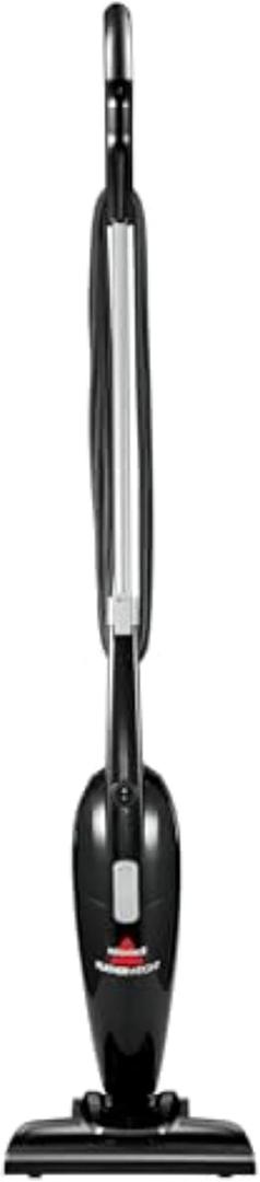 Bissell 2033M Featherweight Stick Lightweight Bagless Vacuum and Electric Broom with Crevice Tool for Hard Floors and Carpets, Black