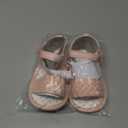 Meckior Baby Toddler Infant Girls PU Leather Soft Open Toe Summer Sandals Flower Princess Flat Shoes