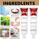 2PCS-SP-6 Whitening Toothpaste, Teeth Whitening, Enamel-Safe, Fluoride-Free, Fresh Mint, Fresh Breath