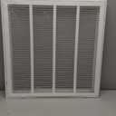 24x24 Return Air Grille [Duct Opening Size],Return Air Vent Cover for Wall Or Ceiling,Steel Return Air Filter Grilles Removable Face/Door for 1 Inch Filters (24"W x 24"H [Duct Opening])