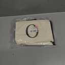 Initial Canvas Tote Bag for Women, Personalized Monogrammed Tote Bags with Makeup Gift Bag for Wedding Bridesmaids Birthday