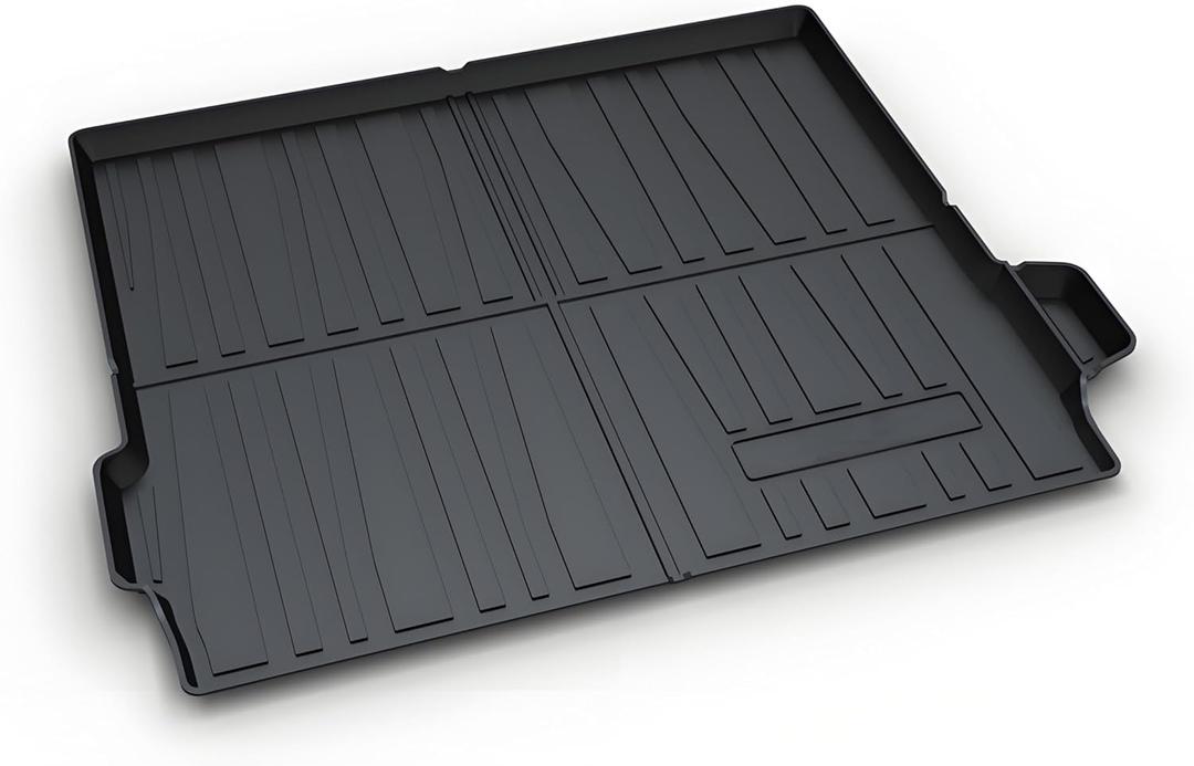 X5 Cargo Mat - All-Weather Cargo Liners Compatible with 2019-2024 BMW X5， 3D Custom-Fit Waterproof Non-Slip Durable Odorless TPO Trunk Tray Floor Mat with Raised Lip（Non 45e/50e/7-Seats Models）