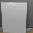 10 Pack 16x20 White Backing Boards, Uncut Mat Board 16x20, Acid Free Backerbords for 11x14 Photos, Pictures, Artwork and Paints, white 10pc backings 16x20