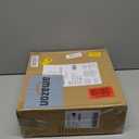 Amazon Basics 3 Ring Binders, 3 Inch D-Ring Organizer for School, Home Office, Paper Storage, White, 2 Pack