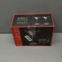 Riedel Vinum Martini Glasses - Crystal Glass, Dishwasher Safe, 2-Piece Set - Essential Home Bar Glassware 6416/77