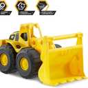 CAT Construction Toys, 2 Pack 10" Construction Fleet Toy Trucks with Articulated Parts, Fun and Durable for Indoor/Outdoor Use, Ages 2+, 10" Dump Truck and Loader