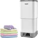 30L Towel Warmer,Large Luxury Towel Warmers, Hot Towel Warmer with Dryer, Adjustable Heating Time Setting, Fragrance Disc,12h Delay Time,Towel Warmers for Bathroom,Spa Home (White-Grey)