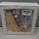 4 Pack Paint by Numbers Kit for Kids with Frame,Cute Animals Kids Paint by Numbers Ages 4-8-12 with Wooden Easel,Easy DIY Acrylic Oil Painting by number Aniamls for Gift Home Wall Decor(8x8 inch)