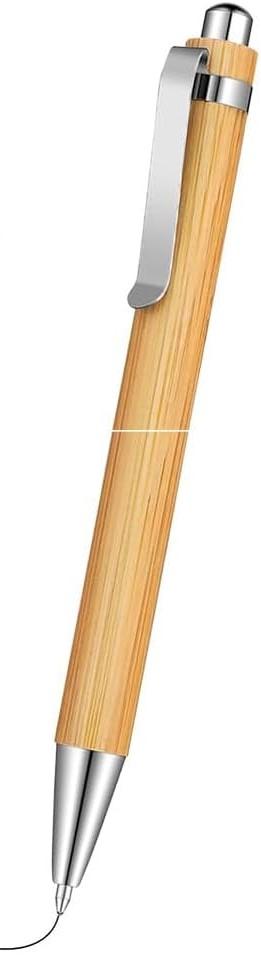 Bamboo Pens Bulk Wooden Bamboo Pens Engraving Wooden Ballpoint Pen Customizable Gift Pen Bulk 50pcs