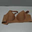 Seamless Wireless Bra for Women with Support - No Underwire Full Coverage Push Up Comfort Bras(Coffee,S)