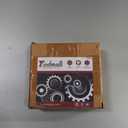 Findmall 2-3/4 Inch 4 Jaw Self-Centering Keyed Lathe Chuck Set Wood Lathe Chuck with 1-Inch x 8TPI Thread