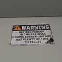 Funny Metal Sign Retired in Residence Vintage Wall Decor 8x12 Inches Rustic Home Patio Man Cave Garage Office Retirement Gift for Dad Grandpa and Coworkers