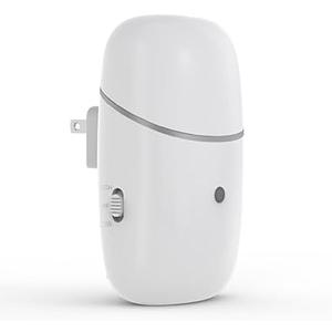 Kuandawei Plug in Waterless Diffuser, Up to 500 Sq. FT Coverage, Essential Oil Diffuser for Home, Office, Hotel, Small Wall Silent & Waterless Oil Plug Diffuser for Scent Air
