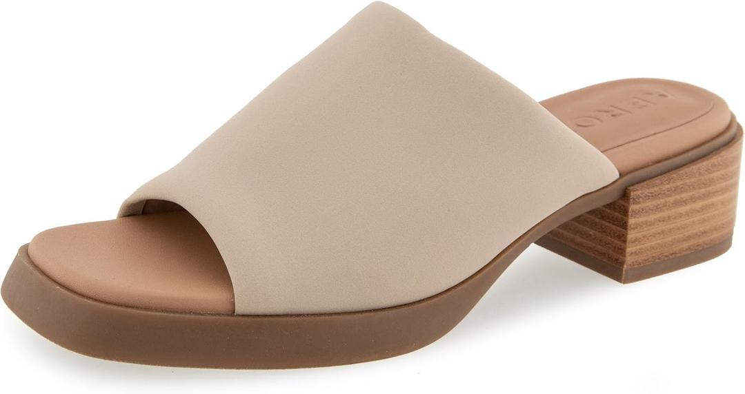 Aerosoles womens Denise (8 Wide, Stone Stretch Fabric)