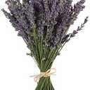 TooGet Natural Lavender Bundles, Freshly Harvested 200+ Stems Dried Lavender Bunch 16" - 18" Long, Decorative Flowers Bouquet for Home Decor, Crafts, Gift, Wedding or Any Occasion