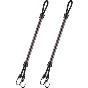 Tandefio 2 Pcs Dock Rods for Boat Docking 16 Inch Dock Boat Mooring Poles, Bungee Lines with Hook, Speedboat Accessories for Men Gifts