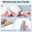 Bling Crystal AB Rhinestone Sheets Self Adhesive, 9.4x15.8 Inch Glitter Rhinestone Stickers Gems, Crystal Diamond Sticker for Car Craft DIY Decoration