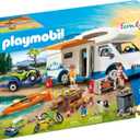 Playmobil Camping Mega Set Toy, Multicolor