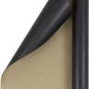 JAM Paper Gift Wrap - Kraft Wrapping Paper - 25 Sq Ft - Black Kraft Paper - Roll Sold Individually (1 roll (Pack of 1))