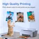 67XL Ink Cartridges Black/Color Combo Pack Replacement for HP Ink 67 67XL HP Printer Ink High Yield Works with DeskJet 2755e 2855e 2700 2800e 2700e 4255e 4155e Envy 6055e 6000 6455e 6400 (2-Pack)