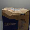 KSIIA Washable Dog Bed Deluxe Plush Dog Crate Beds Comfy Kennel Pad Anti-Slip Pet Sleeping Mat for Large, Jumbo, Medium, Small Dogs Breeds, 41" x 27", Brown