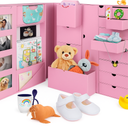 Baby Keepsake Box - Baby Memory Box - Baby Boy Girl Keepsake Box Tins Memory Box Pregnancy Baby Bubbs Storage Box Baby First Year Box Library Baby All-in-One Organizer 19.5"