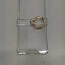 Galaxy Z Flip 7 Case with Screen Protector Hinge Protection Clear for Samsung Flip 7 Case with Kickstand Protective Cover for Samsung Galaxy Z Flip 7 5G (2025) - Clear