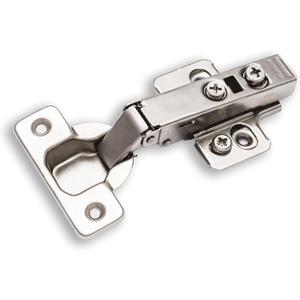 Berta 25-Pack Full Overlay Frameless Soft-Close European Hinges, 110 3D Adjustable, Clip-On Concealed Kitchen Cabinet Door Hinges with Screws - Ideal for Modern Cabinets