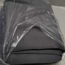 Diraysid Grey Grommet Blackout Curtains for Bedroom Thermal Insulated Room Darkening Curtains Drapes, 52 x 84, 2 Panels