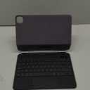 OMOTON Bluetooth Magnetic Keyboard Case for iPad Pro 11 inch (M4 2024), with Magnetic-Stand, Multi-Touch Trackpad, 7 Colors Backlight Wireless Keyboard for iPad Pro 11 inch (5th Gen), Deep Black